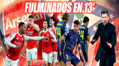 Atlético de Madrid, una debacle de 14:51 minutos