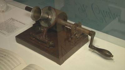 Las 'Máquinas parlantes' que capturaron el sonido por primera vez en la Biblioteca Nacional