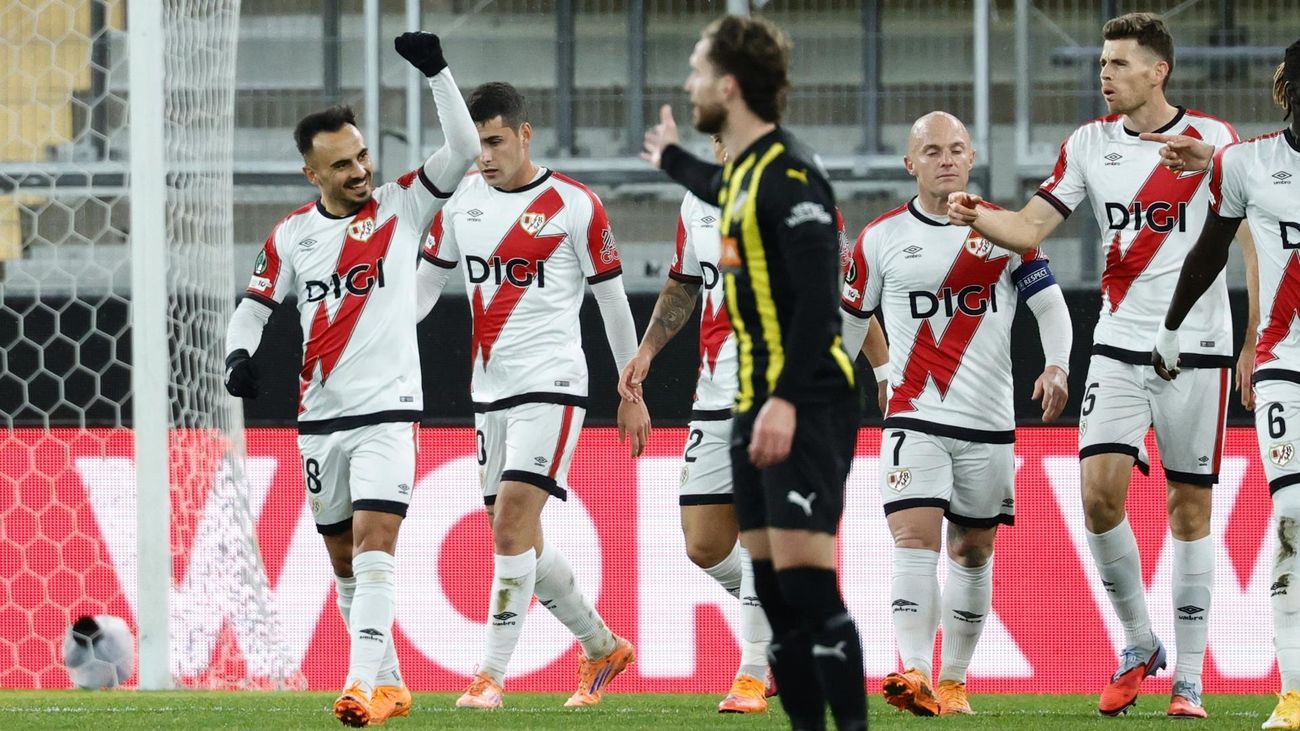 2-2. El Rayo Vallecano salva in extremis un empate ante el Hacken