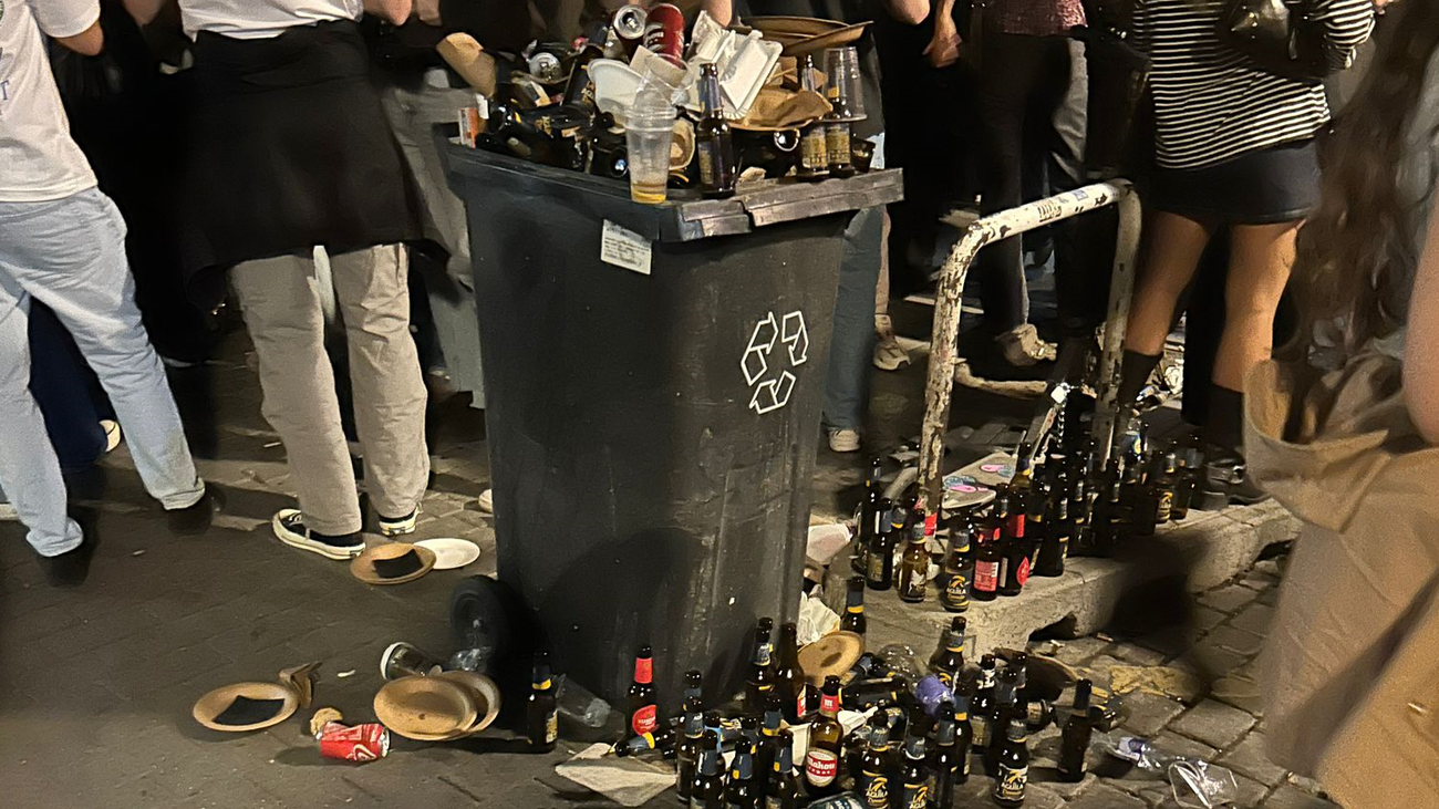 Movilización vecinal  contra el ruido y la suciedad en Lavapiés