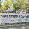 Miles de personas se manifiestan en Madrid por unas pensiones "dignas" y blindadas por ley