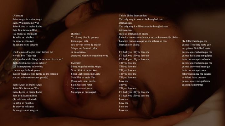 Letra completa de 'Berghain' de Rosalia, Björk y Yves Tumor / ROSALIA