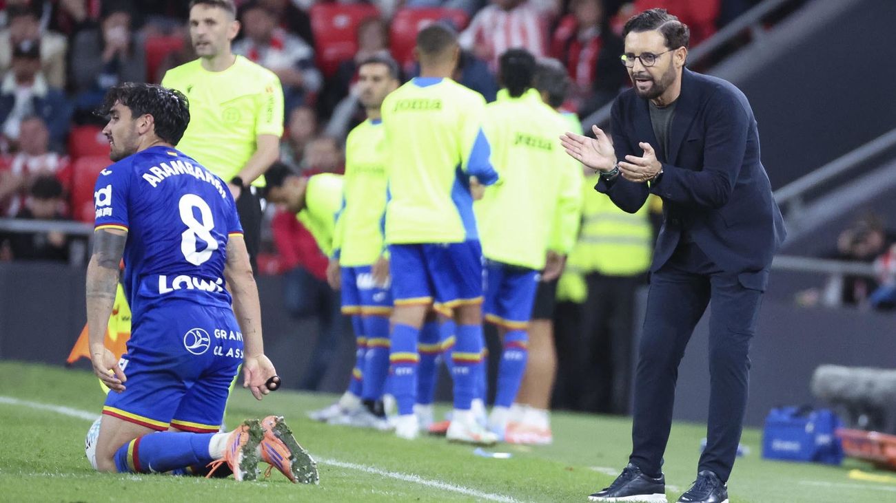 Bordalás: "La Copa es un competición muy bonita y vamos a centrarnos en ella"