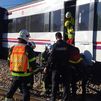 Seis heridos leves tras descarrilar un vagón de un tren de Cercanías en San Fernando de Henares