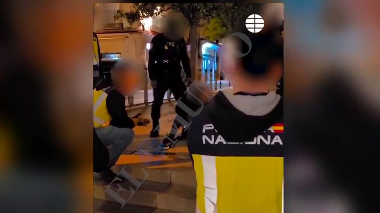 Megaredada policial  en Lavapiés: cinco detenidos y 90 identificados