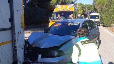 Sufre la amputación de una pierna tras ser arrollado por un coche en Boadilla del Monte