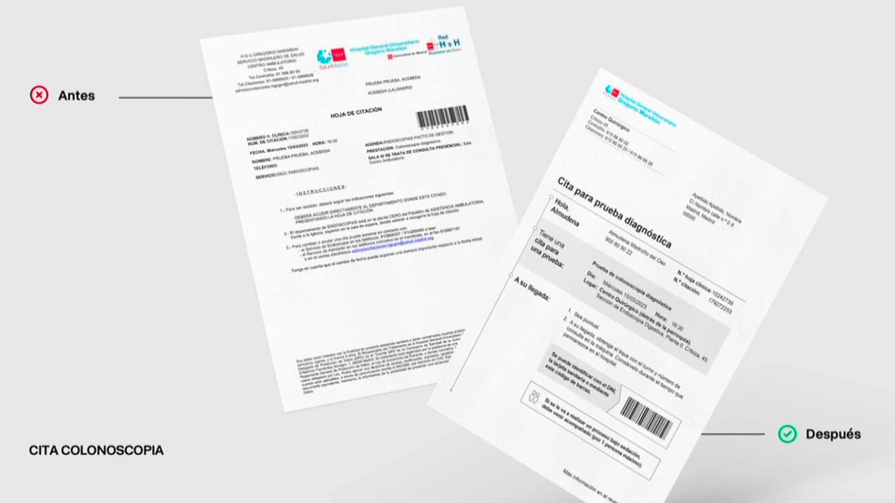 El hospital Gregorio Marañón impulsa un proyecto pionero para dar documentación clara y comprensible a los pacientes