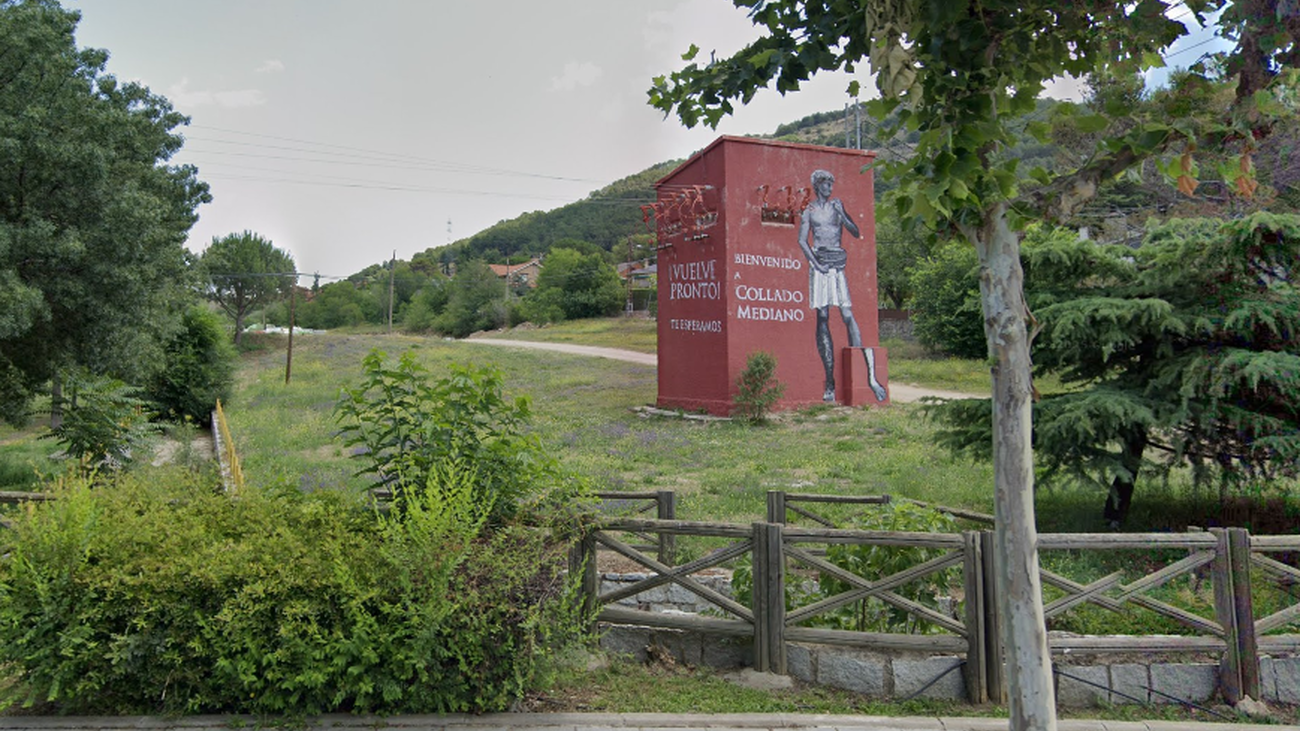 Entorno de Collado Mediano por el que discurre el Arroyo de los Linos del Soto