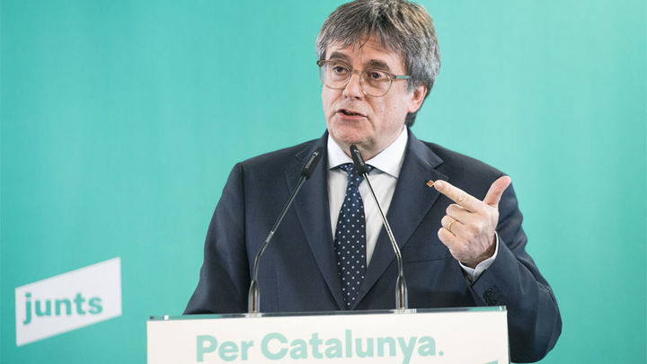 Carles Puigdemont en Perpiñan