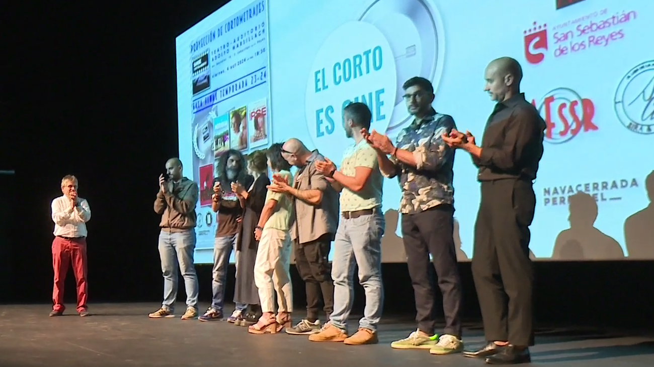 Una de las galas del festival de cortometrajes de San Sebastián de los Reyes