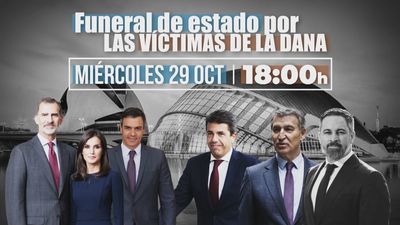 Funeral de Estado por la DANA presidido por los Reyes: 800 asistentes y protagonismo a las familias