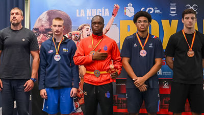 El torrejonero Efosa Wisdom Igbinovia, campeón del Torneo Internacional Boxam en -80 kilos