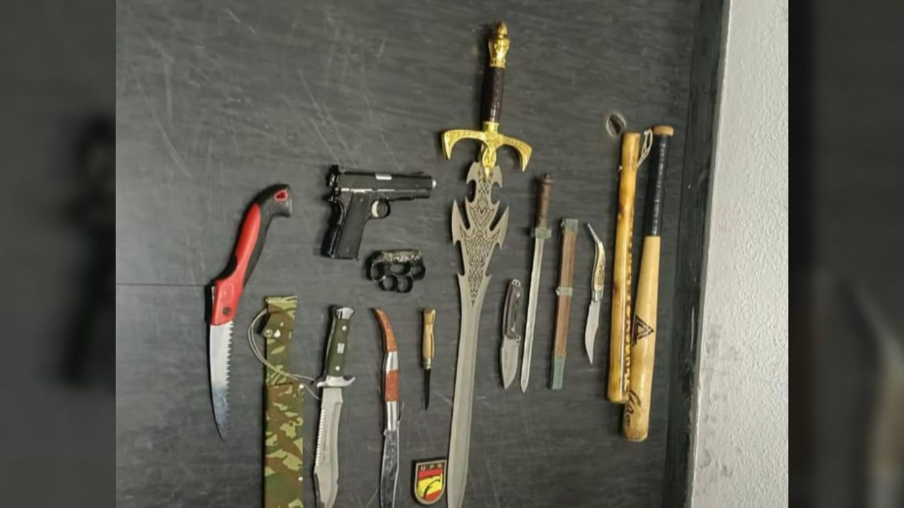 El atrincherado de Leganés lanzó cuchillos a los agentes cuando fueron a detenerle