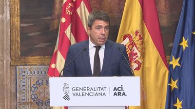 Mazón admite que "hubo cosas que debieron funcionar mejor" el día de la DANA