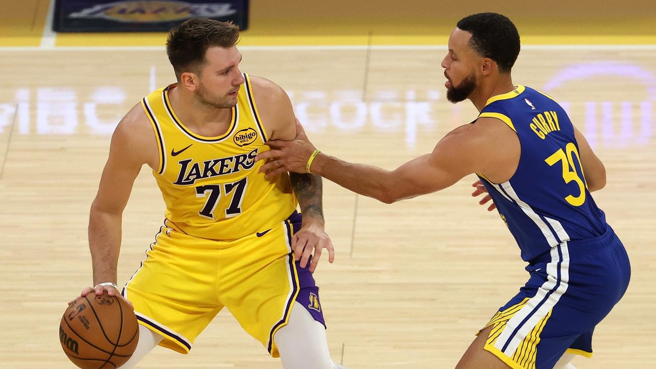 Luka Doncic y Curry