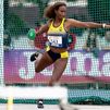 La atleta Torrejón Eva Marie Pauline, récord de España de lanzamiento de disco sub'16