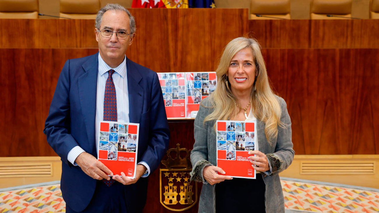 La Comunidad de Madrid registra en la Asamblea sus Presupuestos de 2026