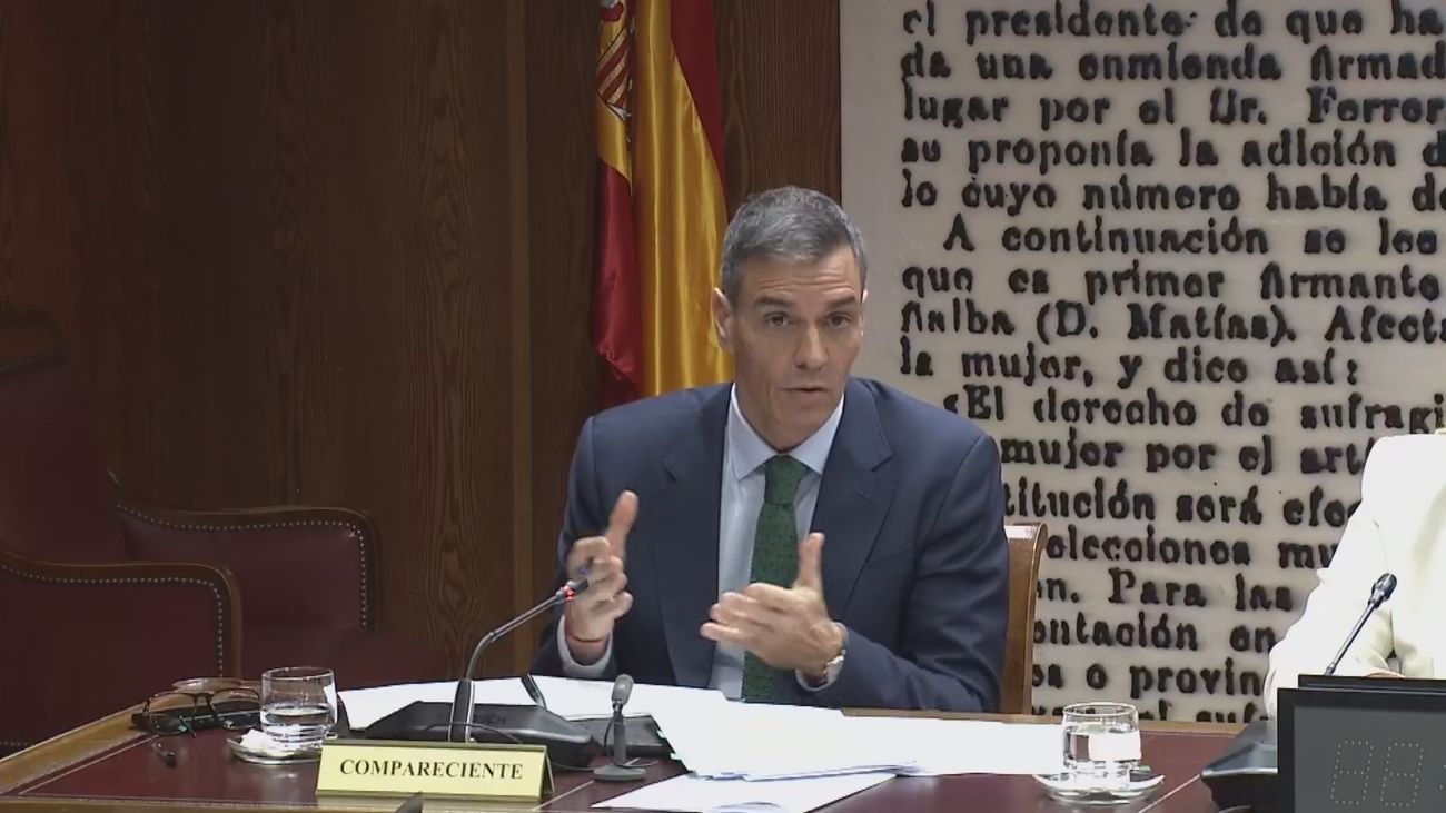 Los "no me consta" de Sánchez a las preguntas del senador del PP sobre la financiación del PSOE