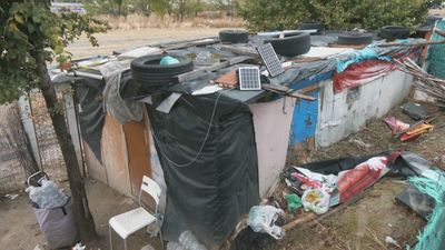 El poblado chabolista de Leganés Norte resurge tras su desmantelamiento