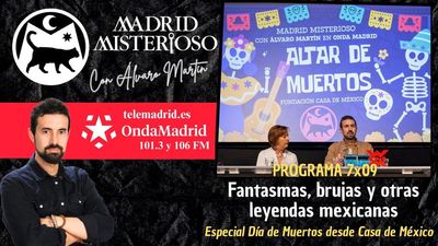 Madrid Misterioso: fantasmas, brujas y otras leyendas mexicanas, desde Casa de México 01.11.2025