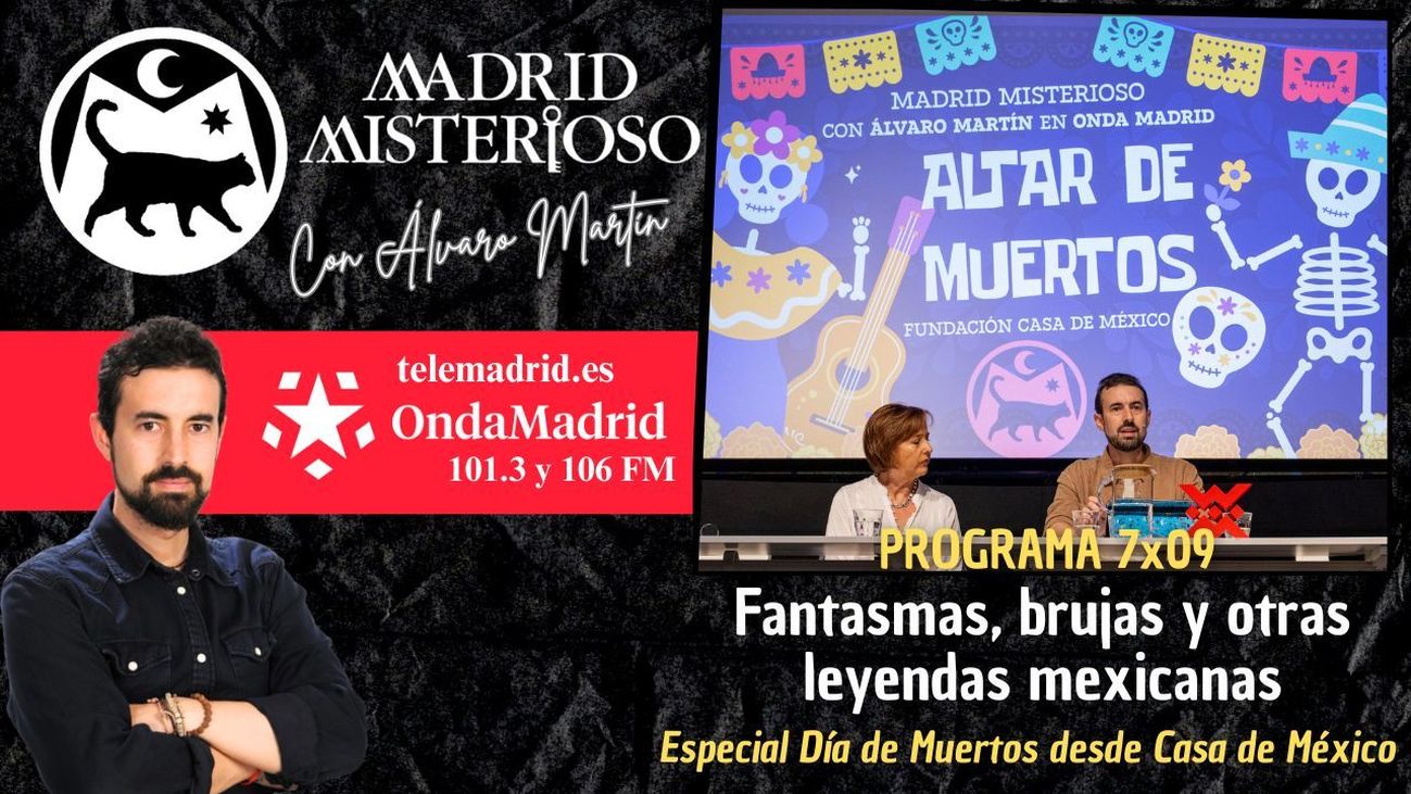Madrid Misterioso: fantasmas, brujas y otras leyendas mexicanas, desde Casa de México 01.11.2025