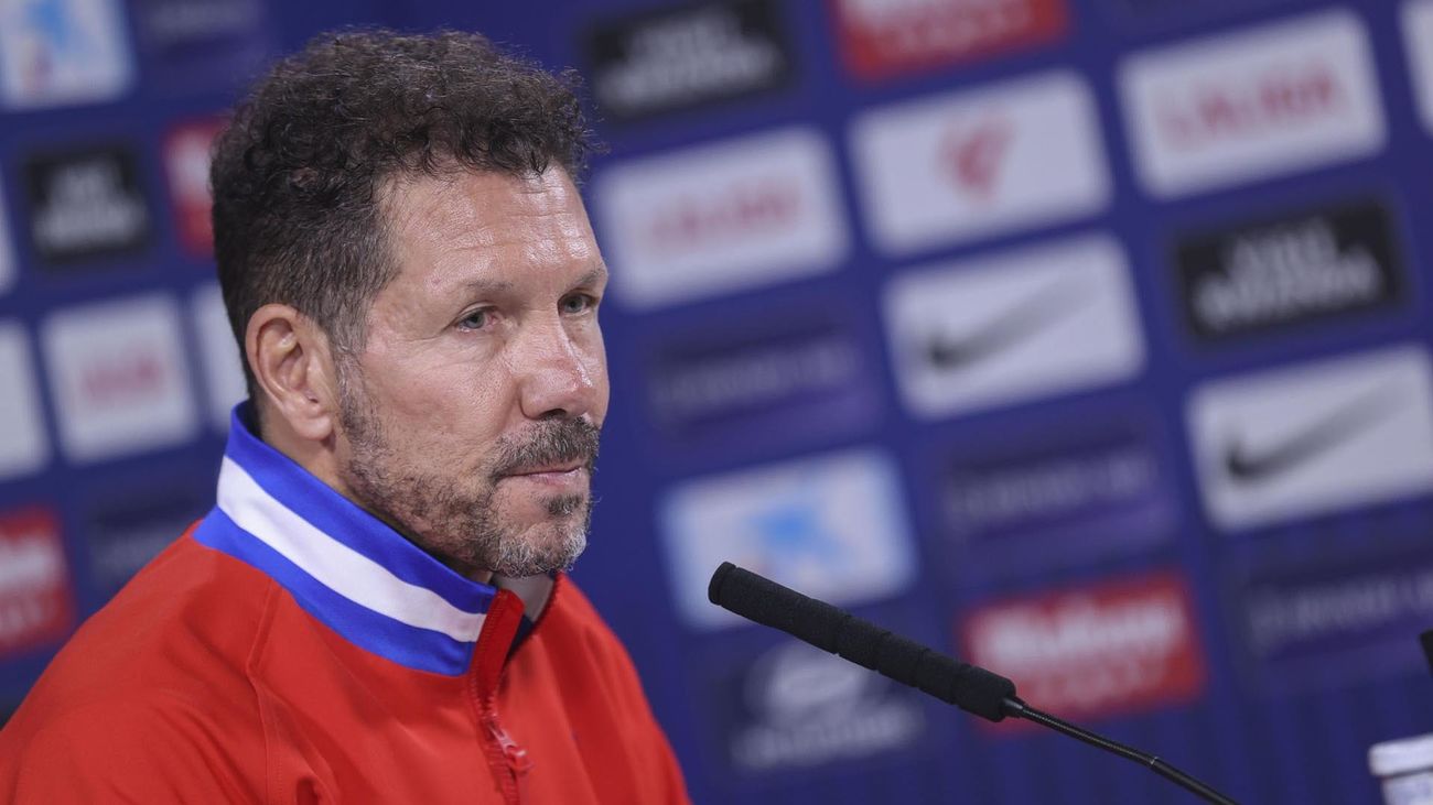 Simeone avisa: "El Sevilla es un rival duro, difícil y con un trabajo increíble de presión en todo el campo"