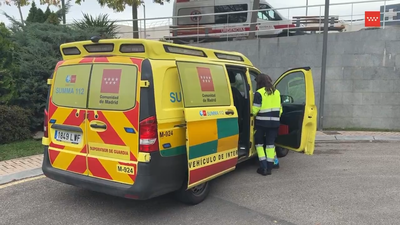 Dos trabajadores heridos con quemaduras tras una explosión en Coslada