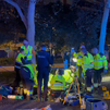 Herido grave un joven de 25 años tras ser atropellado por un taxi en el Paseo de la Castellana
