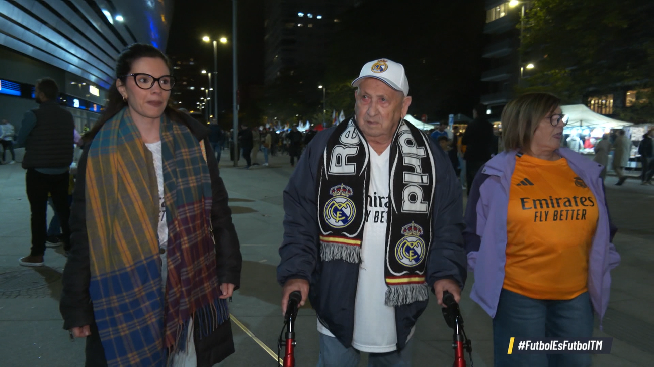 Amador, 90 años de puro madridismo