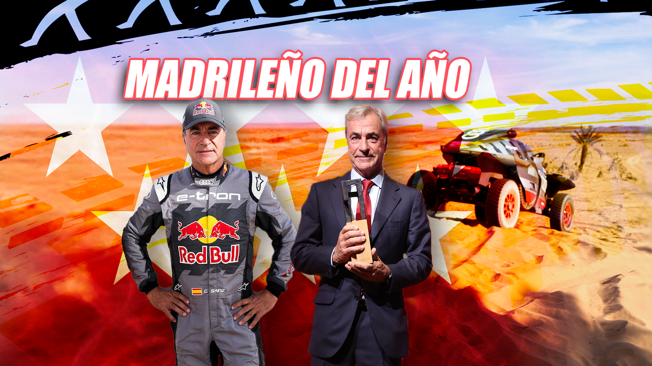 Carlos Sainz recibe el premio 'Madrileño del Año' por su trayectoria