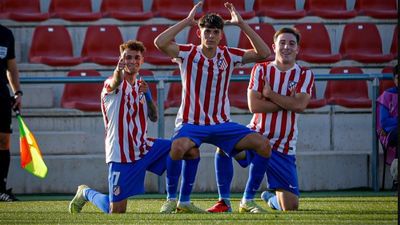 5-0. Goleada del Atlético de Madrid juvenil al Union Saint-Gilloise