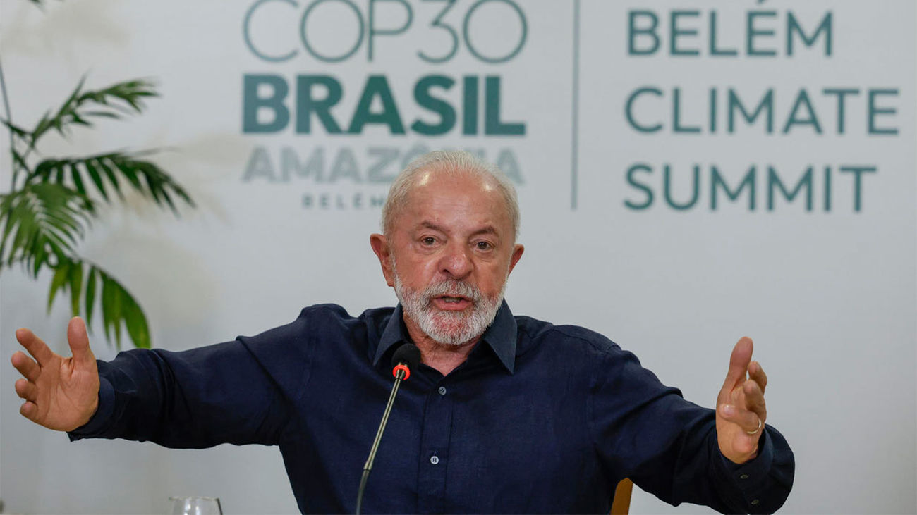 El presidente de Brasil, Luiz Inácio Lula da Silva