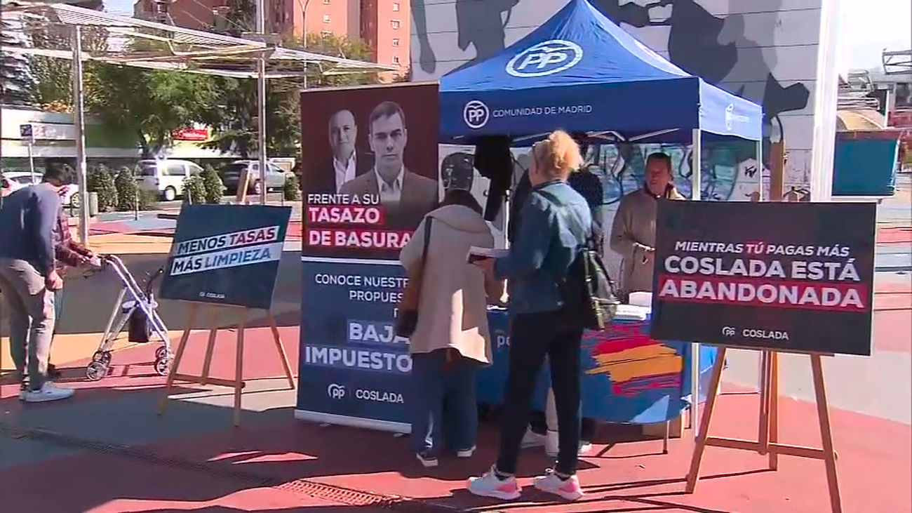 El PP critica desde Coslada que los alcaldes del PSOE no contrarrestan la tasa de basuras bajando otros impuestos