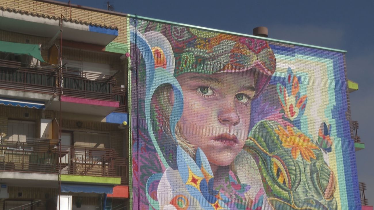 Fuenlabrada sorteará un viaje a Berlín entre los que voten 'Niños perdidos' como el mejor mural del mundo