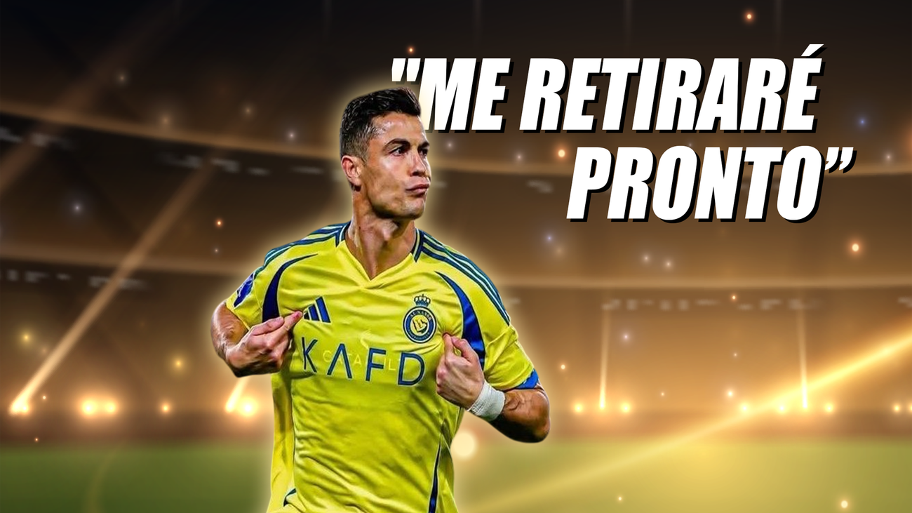 Cristiano Ronaldo dice que su retirada será "pronto" y "dura" para él