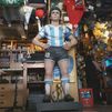 El templo y restaurante Argentino que inmortaliza a Maradona se encuentra en Madrid