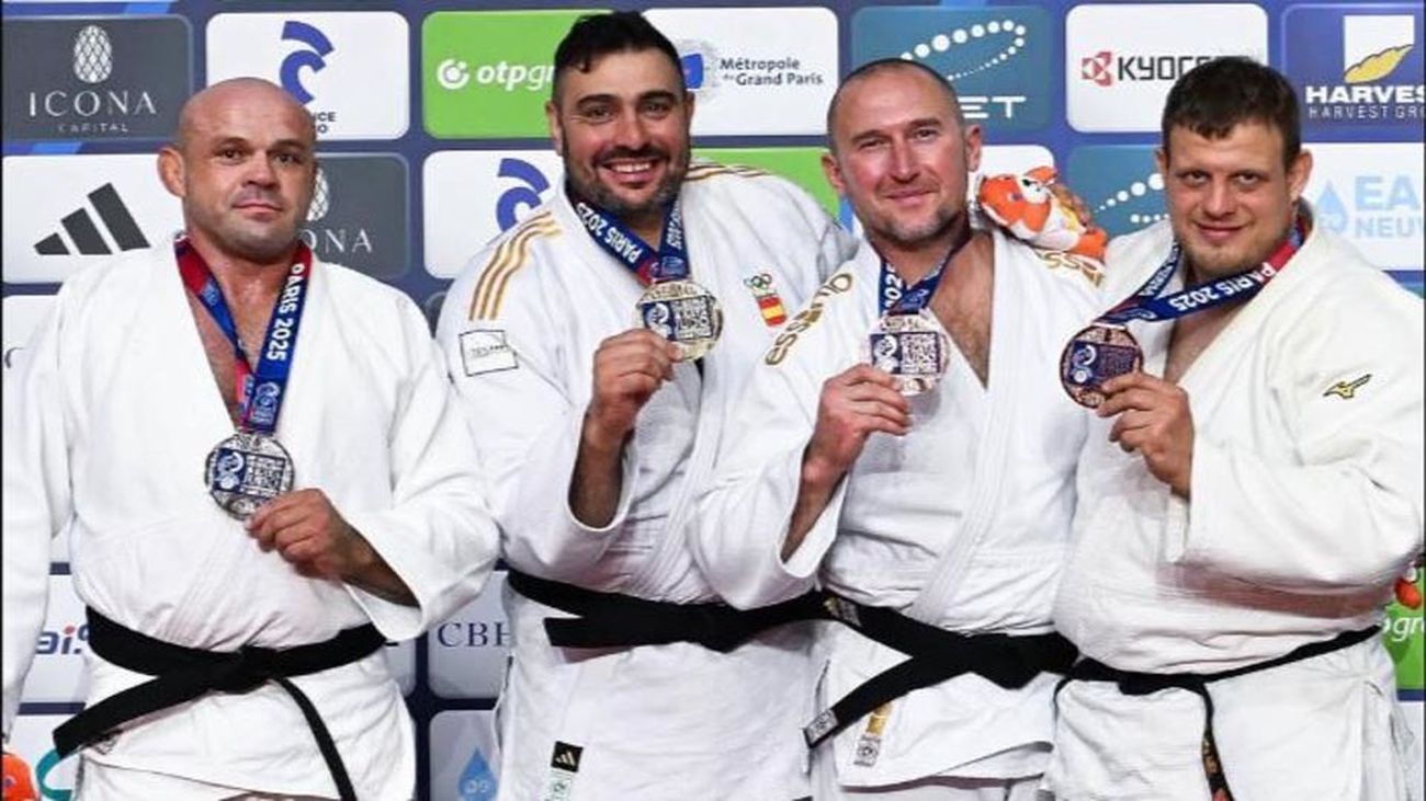 El madrileño, Ángel Parra, campeón en el Mundial de Judo de Veteranos