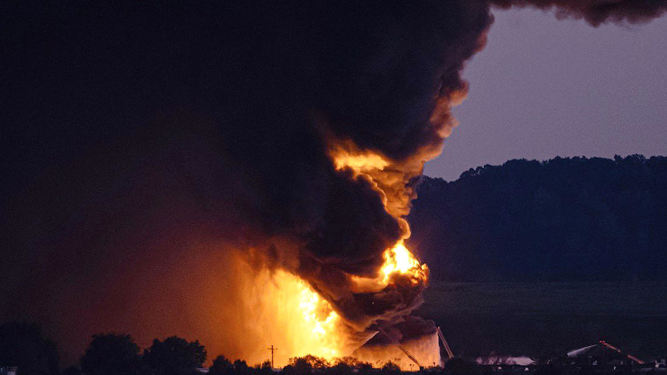 Tragedia en el aire: un avión de carga se estrella en Kentucky