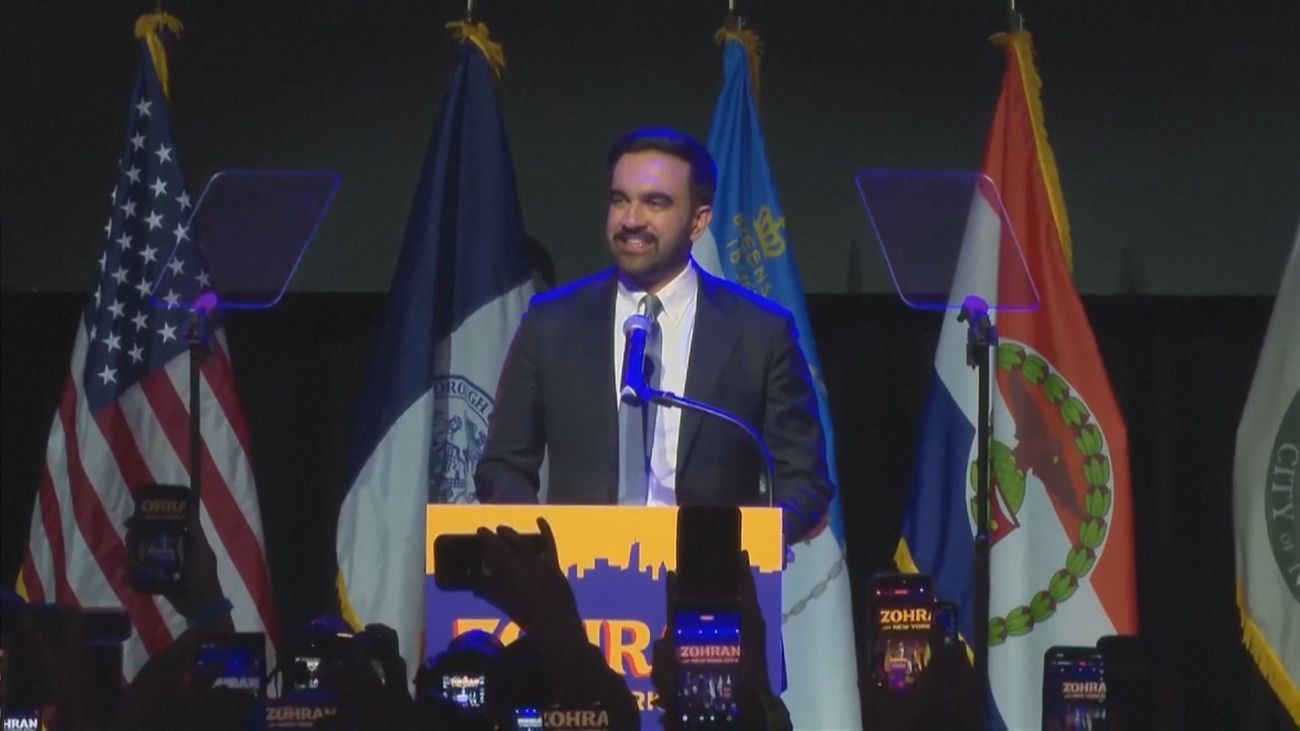 Mamdani tras ganar las elecciones a la alcaldía de Nueva York: "Puedo ver el amanecer de un día mejor para la humanidad"