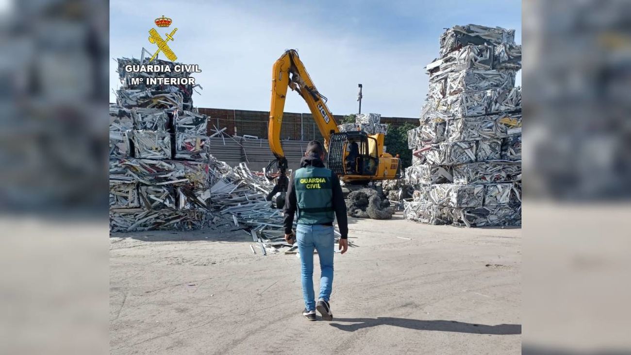 Roban 4.500 metros de cable de teléfono por valor de 170.000 euros en Madrid y Guadalajara