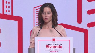 El nuevo Plan de Vivienda de Ayuso: "Mientras otros siguen instalados en el discurso, la Comunidad de Madrid actúa"