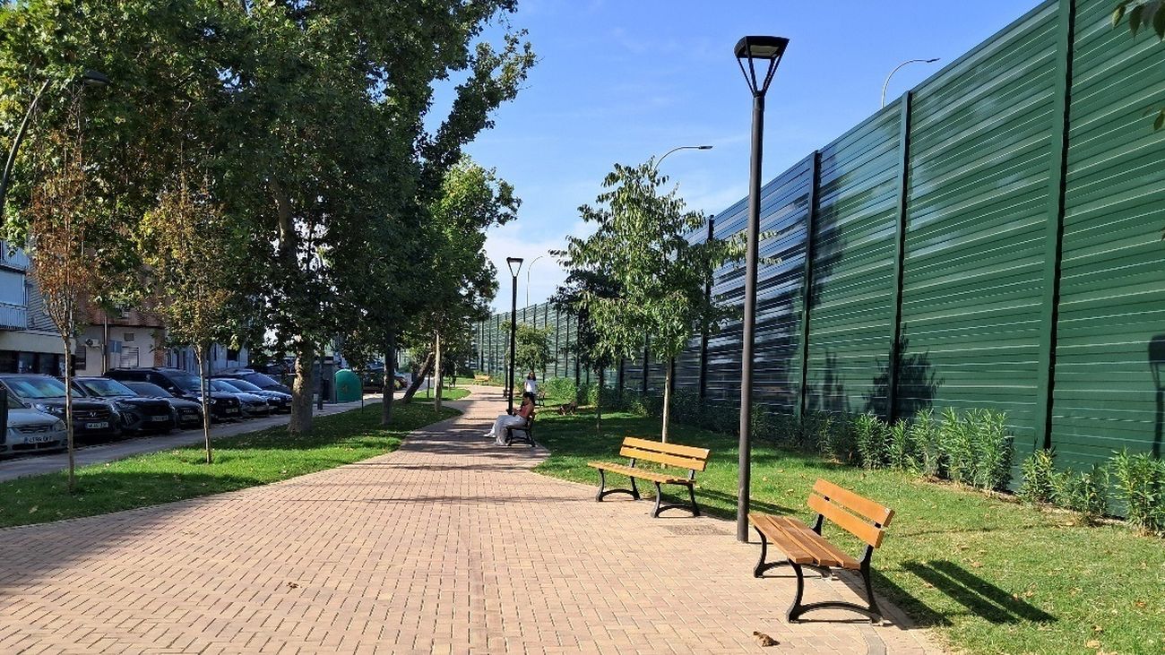 Pantallas acústicas para reducir el ruido de la A-42