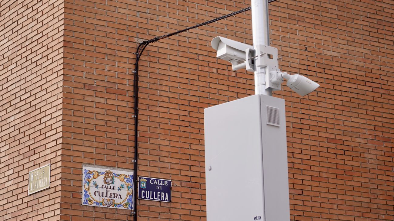 Una red de 385 cámaras vigila las calles de Madrid