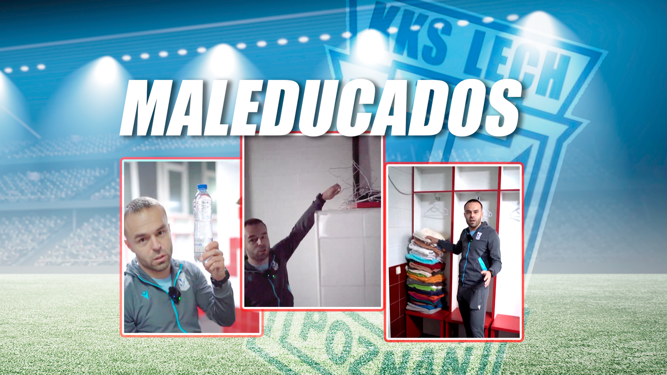 "Triste y aterrador", el Lech Poznan se mofa del vestuario visitante de Vallecas