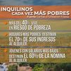 Más del 40% de los inquilinos vive en riesgo de pobreza, según un informe de Cáritas
