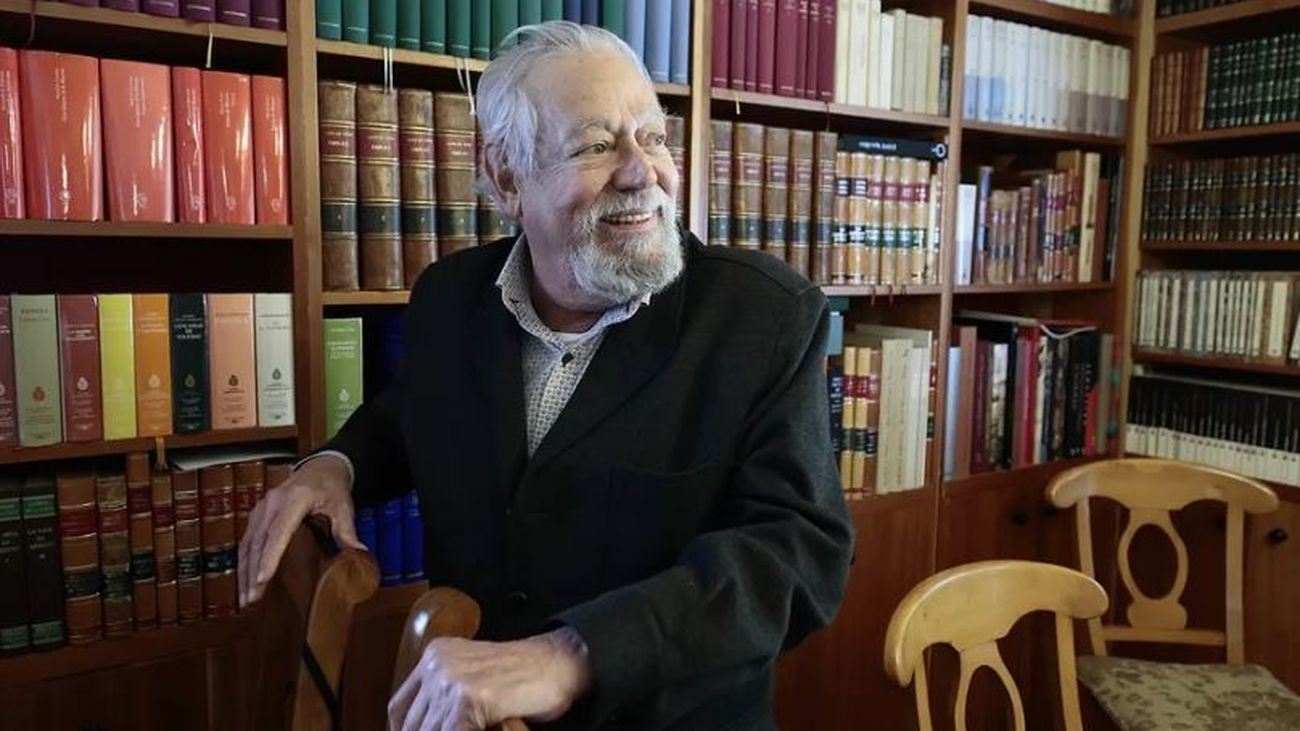 Gonzalo Celorio: "Tarde mucho tiempo en asimilar que gané el Premio Cervantes"