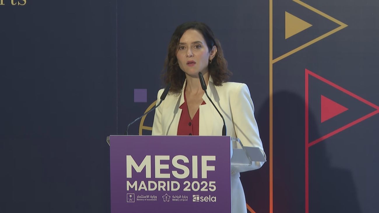 Ayuso presenta Madrid como 'escaparate deportivo' ante inversores de Oriente Medio
