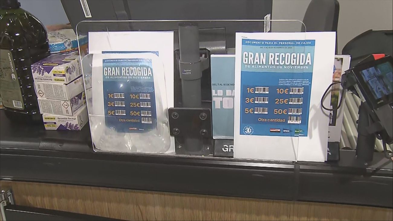 1.400 comercios madrileños participan este fin de semana en la Gran Recogida de Alimentos