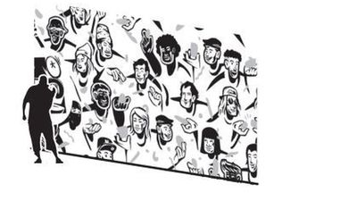 Alcorcón crea un mural participativo para conmemorar los 50 años de democracia