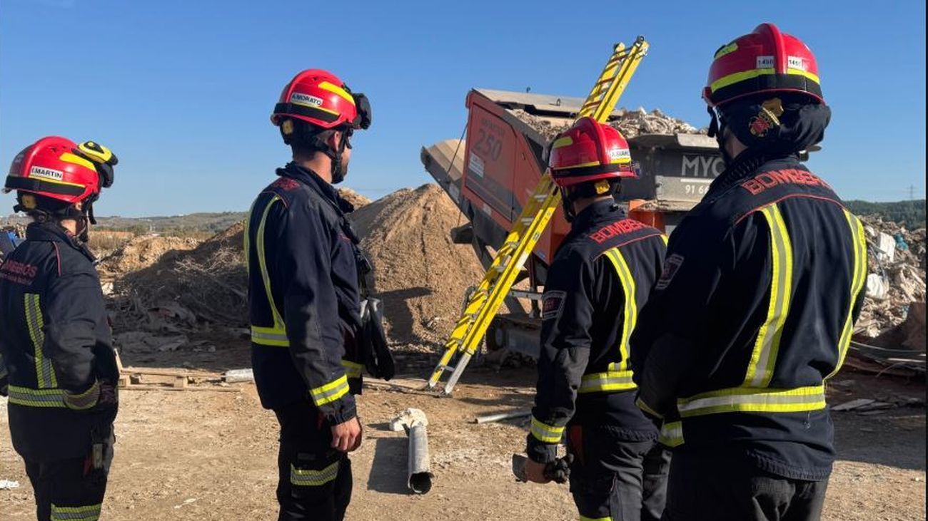 Muere un trabajador al quedar atrapado en una tolva en Arganda del Rey